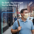 Surgical Masks Beige detail