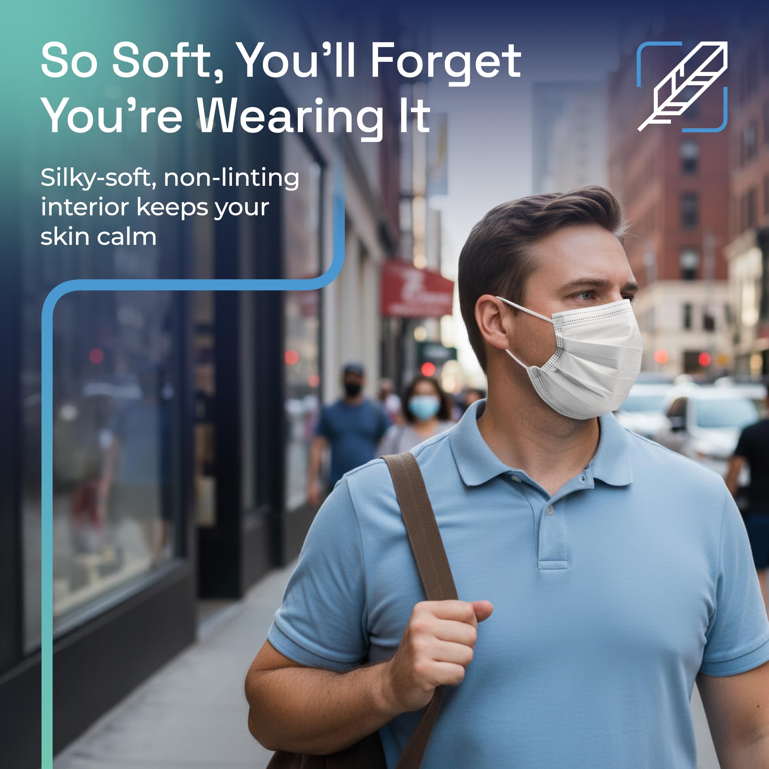 Surgical Masks White detail