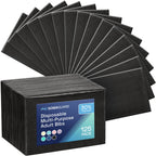 Dental Bibs Black 125 pack packaging
