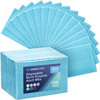 Dental Bibs Light Blue 125 pack packaging