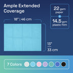 Dental Bibs Light Blue details