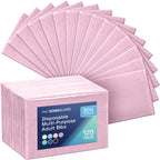 Dental Bibs Pink 125 pack packaging