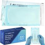 SomaGuard sterilization pouches 5.25" x 11" / 200